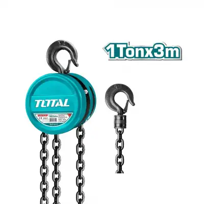 Таль ручная цепная 3м 1т TOTAL THT1611 наличный и безналичный расчет