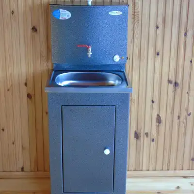 Умывальник «Акватекс»  с водонагревателем  (серебро) наличный и безналичный расчет