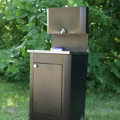 Умывальник «Метлес» без ЭВН 17 литров, античная бронза, раковина 50х50 наличный и безналичный расчет