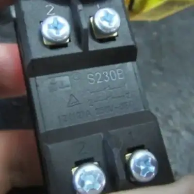 Выключатель S230B 12(12)A 250V ~ 5E4 наличный и безналичный расчет