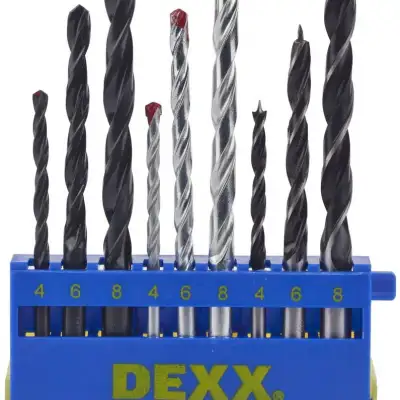 DEXX по металлу d 4-6-8мм, по дереву d 4-6-8мм, по кирпичу d 4-6-8мм, сверла комбинированные наличный и безналичный расчет