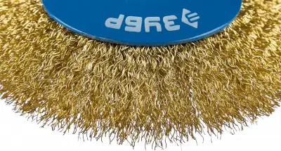 ЗУБР ″Профессионал″. Щетка коническая для УШМ, витая латунированная стальная проволока 0,3мм, 125ммхМ14 наличный и безналичный расчет