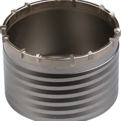 Коронка KRAFTOOL буровая, конусная посадка, D-125мм, L-100мм наличный и безналичный расчет