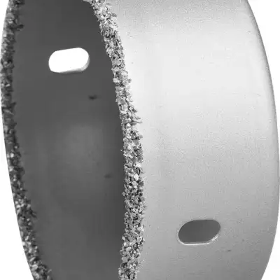 Коронка-чашка ЗУБР ″ЭКСПЕРТ″ с карбид-вольфрамовой крошкой, высота 25мм, 76мм наличный и безналичный расчет