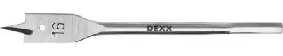DEXX 16x152мм, сверло перовое по дереву, шестигранный хвостовик наличный и безналичный расчет
