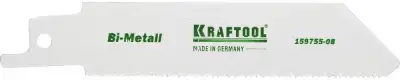 Полотно KRAFTOOL ″INDUSTRIE QUALITAT″, S522EF, для эл/ножовки, Bi-Metall, по металлу, шаг 1,4мм, 80мм наличный и безналичный расчет