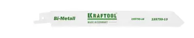 Полотно KRAFTOOL ″INDUSTRIE QUALITAT″, S922EF, для эл/ножовки, Bi-Metall, по металлу, шаг 1,4мм, 130мм наличный и безналичный расчет