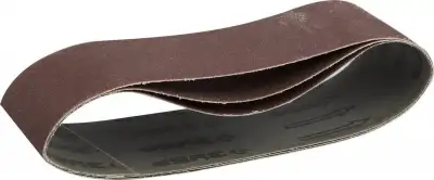 ЗУБР 75х457 мм, P180, лента шлифовальная МАСТЕР, для ЛШМ, 3 шт. наличный и безналичный расчет