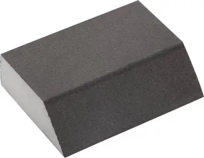 Губка шлифовальная ЗУБР ″Мастер″ четырехсторонняя угловая, средняя жесткость, Р320, 100х68х42х26мм наличный и безналичный расчет