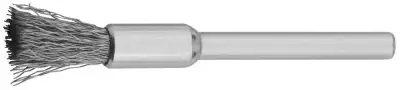 Щетка ЗУБР кистевая, нержавеющая сталь, на шпильке, d 5,0х3,2мм, L 42мм, 1шт наличный и безналичный расчет