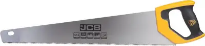 Ножовка JCB по дереву, полотно из стали SK5, 3-х гранные зубья, двухкомпонентная рукоятка, 550мм наличный и безналичный расчет
