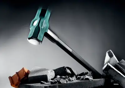Кувалда со стальной удлинённой обрезиненной рукояткой KRAFTOOL STEEL FORCE 4 кг наличный и безналичный расчет
