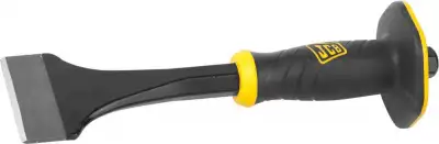 Зубило-конопатка JCB, двухкомпонентная рукоятка с протектором, CrV cталь, 275х75мм наличный и безналичный расчет
