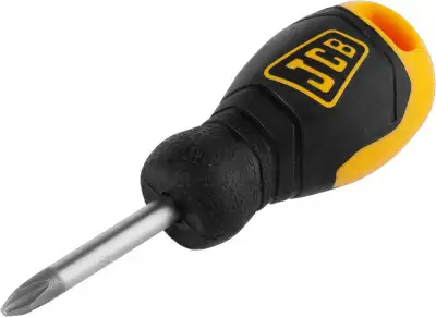 Отвертка JCB, хромомолибденовая сталь S2, двухкомпонентная рукоятка, магнитный наконечник, PH №2х40мм наличный и безналичный расчет