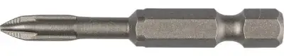 Биты ″X-DRIVE″ торсионные кованые, обточенные, KRAFTOOL 26121-1-50-2, Cr-Mo сталь, тип хвостовика E 1/4″, PH1, 50мм, 2шт наличный и безналичный расчет