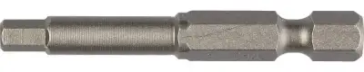 Биты ″X-DRIVE″ торсионные кованые, обточенные, KRAFTOOL 26127-4-50-2, Cr-Mo сталь, тип хвостовика E 1/4″, HEX4, 50мм, 2шт наличный и безналичный расчет