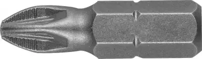 Биты STAYER ″PROFI″, хвостовик C 1/4″, PZ №2, 25мм, 2шт наличный и безналичный расчет
