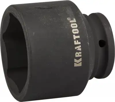 Торцовая головка KRAFTOOL ″INDUSTRIE QUALITAT″ ударная (3/4″), FLANK, Cr-Mo, фосфатированная, 50 мм наличный и безналичный расчет