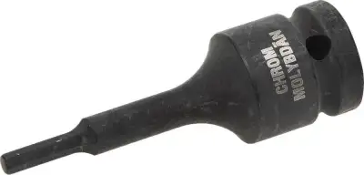 Торцовая головка KRAFTOOL ″INDUSTRIE QUALITAT″ ударная (1/2″), HEX, Cr-Mo, фосфатированная, H4 наличный и безналичный расчет