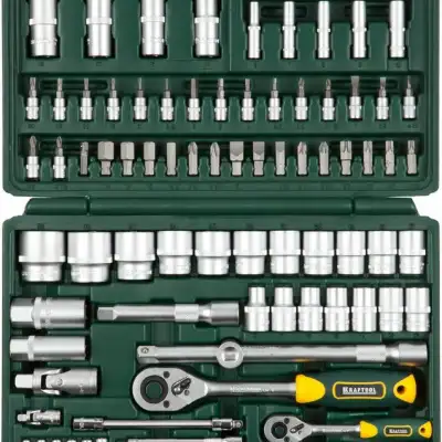 KRAFTOOL X-Drive 94 универсальный набор инструмента 94 предм. наличный и безналичный расчет