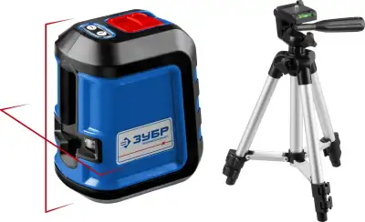 ЗУБР КРЕСТ-15, нивелир лазерный , суперкомпакт, 15м, , точн. +/-0,3 мм/м, штатив, чехол наличный и безналичный расчет