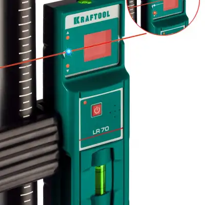 LR 70 детектор для линейного нивелира, KRAFTOOL наличный и безналичный расчет