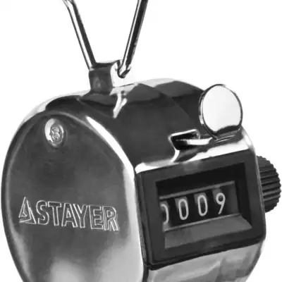 STAYER ProfessionalСчетчик STAYER ″MASTER″ механический, 1 - 9999единиц наличный и безналичный расчет
