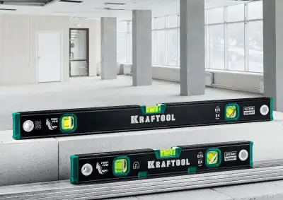 Kraftool 1000 мм, уровень с зеркальным глазком наличный и безналичный расчет