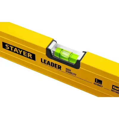 STAYER LEADER 400 мм уровень строительный фрезерованный наличный и безналичный расчет