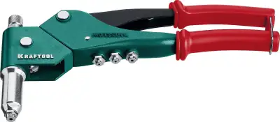 KRAFTOOL Combo3-M6 комбинированный заклепочник поворотный 0-360° в кейсе наличный и безналичный расчет