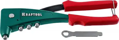 KRAFTOOL X-5F заклепочник с функцией FIX (удержание заклепки) в кейсе наличный и безналичный расчет