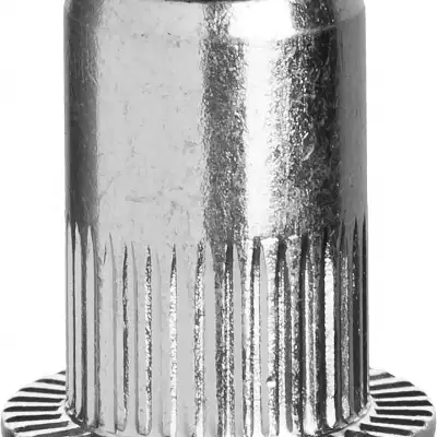 Резьбовые заклепки с насечками, М10, 6 шт, стальные, стандартный бортик, ЗУБР Профессионал наличный и безналичный расчет