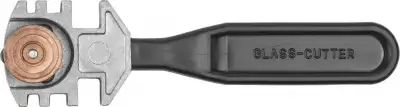Стеклорез ЗУБР ″ЭКСПЕРТ″ роликовый, 3 режущих элемента, с пластмассовой ручкой наличный и безналичный расчет