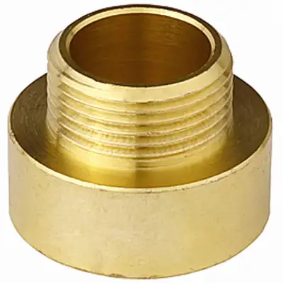 Переходник GENERAL FITTINGS удлиненный цилиндрический, латунь, 1″ х 3/4″ наличный и безналичный расчет