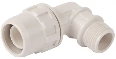 Муфта ЗУБР ″ШиреФит″ соединительная угловая 90°, ″штуцер с гайкой - внешняя резьба″, 20мм-1/2″ наличный и безналичный расчет