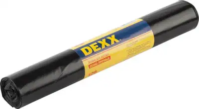 Мусорные мешки DEXX 120л, 10шт, чёрные наличный и безналичный расчет