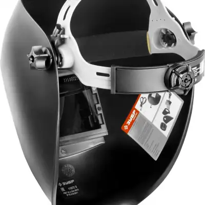 ЗУБР МСО-11 затемнение 11 маска сварщика со стеклянным светофильтром, откидной блок наличный и безналичный расчет