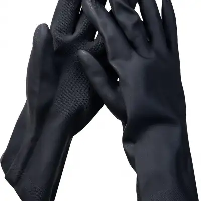 KRAFTOOL NEOPREN неопреновые индустриальные перчатки, противокислотные, размер XL наличный и безналичный расчет