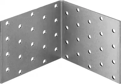 Уголок крепежный равносторонний УКР-2.0, 80х100х100 х 2мм, ЗУБР наличный и безналичный расчет