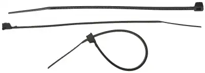 Кабельные стяжки черные КС-Ч2, 2.5 х 150 мм, 50 шт, нейлоновые, ЗУБР Профессионал наличный и безналичный расчет