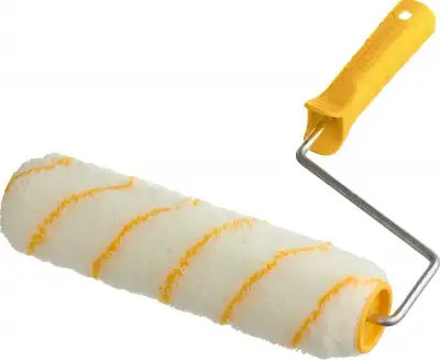 Валик малярный GIRPAINT 40, 240 мм, d=40 мм, ворс 12 мм, ручка d=6 мм, STAYER наличный и безналичный расчет