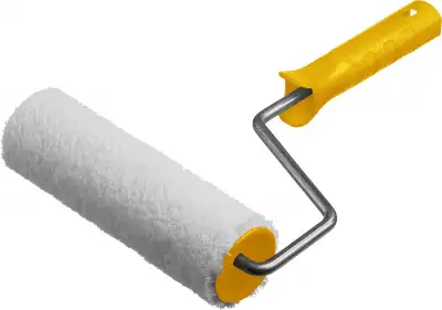 Валик малярный VELUR 48, 180 мм, d=48 мм, ворс 4 мм, ручка d=8 мм, STAYER наличный и безналичный расчет