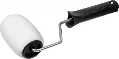 Валик ″ПОРОЛОН″ малярный в сборе, бюгель 6мм, 44x90мм, STAYER Master наличный и безналичный расчет