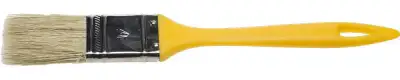 Кисть плоская STAYER ″UNIVERSAL-MASTER″, светлая натуральная щетина, пластмассовая ручка, 20мм наличный и безналичный расчет