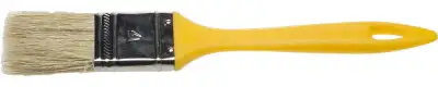 Кисть плоская STAYER ″UNIVERSAL-MASTER″, светлая натуральная щетина, пластмассовая ручка, 38мм наличный и безналичный расчет