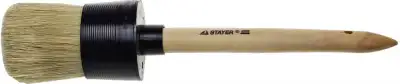 Кисть круглая STAYER ″MASTER″, светлая натурал. щетина, пластм. корпус, деревян. ручка, №10 x40мм наличный и безналичный расчет