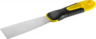 Шпатель STAYER ″PROFESSIONAL″ нержавеющее профилированное полотно, 2к ручка, 40 мм наличный и безналичный расчет