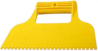 Шпатель STAYER, пластмассовый, зубчатый 8х8мм, 230мм наличный и безналичный расчет