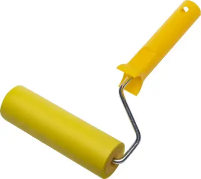 Валик прижимной STAYER ″MASTER″ в сборе, резиновый, бюгель 6мм, 44x150мм наличный и безналичный расчет