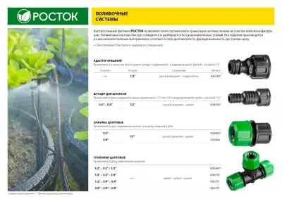 РОСТОК RW-12, 1/2″ х 1/2″ х 1/2″, тройник цанговый наличный и безналичный расчет
